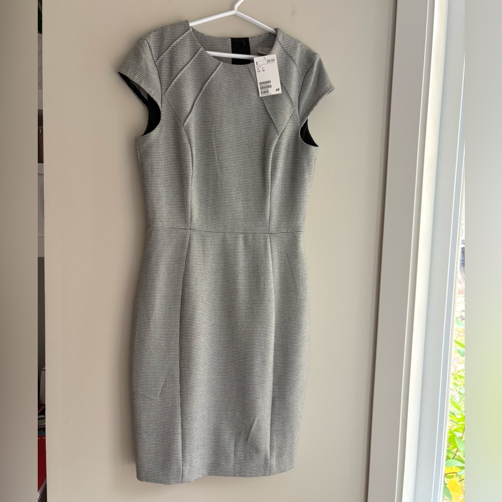 H&M Houndstooth Dress